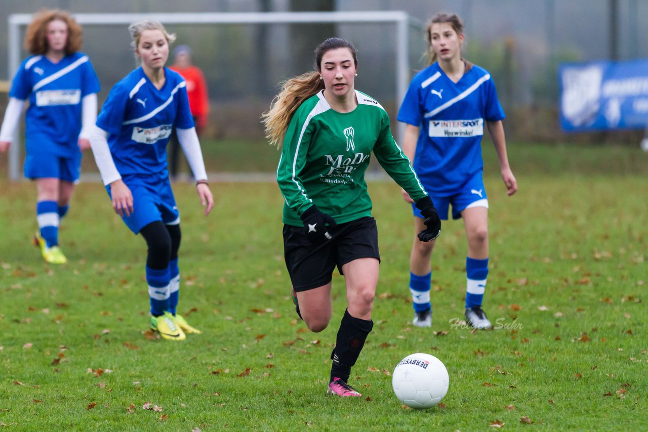 Bild 182 - B-Juniorinnen FSG BraWie 08 - SV Bokhorst : Ergebnis: 0:6